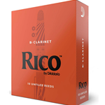 Rico RCA1020 Clarinet reeds, 2 strength, box of 10