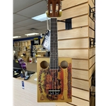 Teton Eddy Finn ECGBX-1 Roadhouse Cigar Box Ukelele w/gig bag