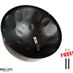 Panyard W1700 C-20 Lead Steel Pan - Caribbean Night - Pan Only + FREE Mallets