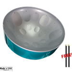 Panyard W1706 C-20 Lead Steel Pan - Ocean Wave - Pan Only + FREE Mallets