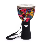 Panyard WPP6632 Slap Djembe Pretuned - Carnival Graphics - 10"