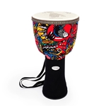 Panyard WPP6633 Slap Djembe Pretuned - Carnival Graphics - 12"