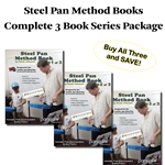 W5521 Jumbie Jam Steeel Pan Method Book - All 3 Books Bundle