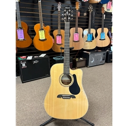 Alvarez RD26CE OM/Folk  A/E Guitar, natural, w/ cutaway & gigbag