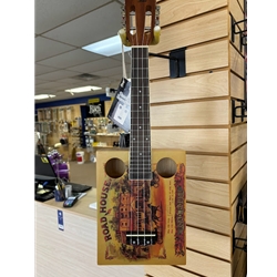 Teton Eddy Finn ECGBX-1 Roadhouse Cigar Box Ukelele w/gig bag