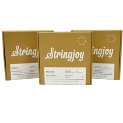 Stringjoy SJBB1254 Brights Light 80/20 11-52 Strings