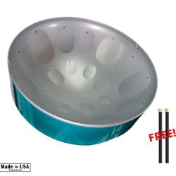 Panyard W1706 C-20 Lead Steel Pan - Ocean Wave - Pan Only + FREE Mallets