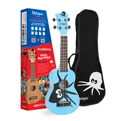 WUK205-KAB Octupus Ukeuele Soprano With Graphic