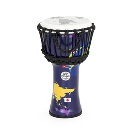 Panyard WPP6951 Slap Djembe Rope Tuned - World Graphics - 8"