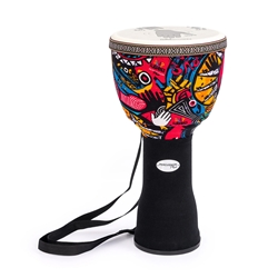 Panyard WPP6632 Slap Djembe Pretuned - Carnival Graphics - 10"