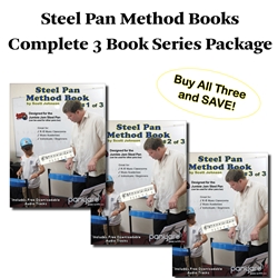 W5521 Jumbie Jam Steeel Pan Method Book - All 3 Books Bundle